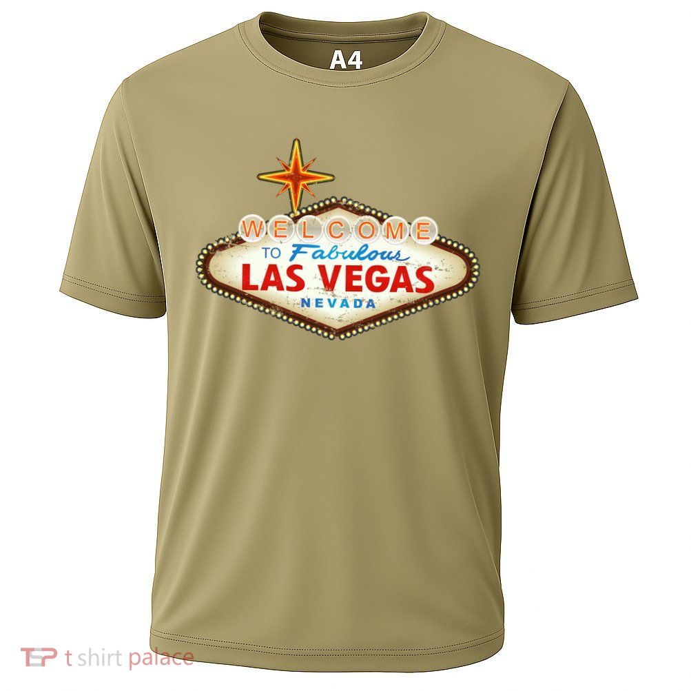 Funny Welcome To Las Vegas Classic Sign Performance Shirt