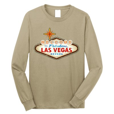 Funny Welcome To Las Vegas Classic Sign Long Sleeve Shirt