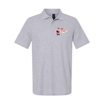 Famous Welcome To Las Vegas Sign With Santa Claus Christmas Polo