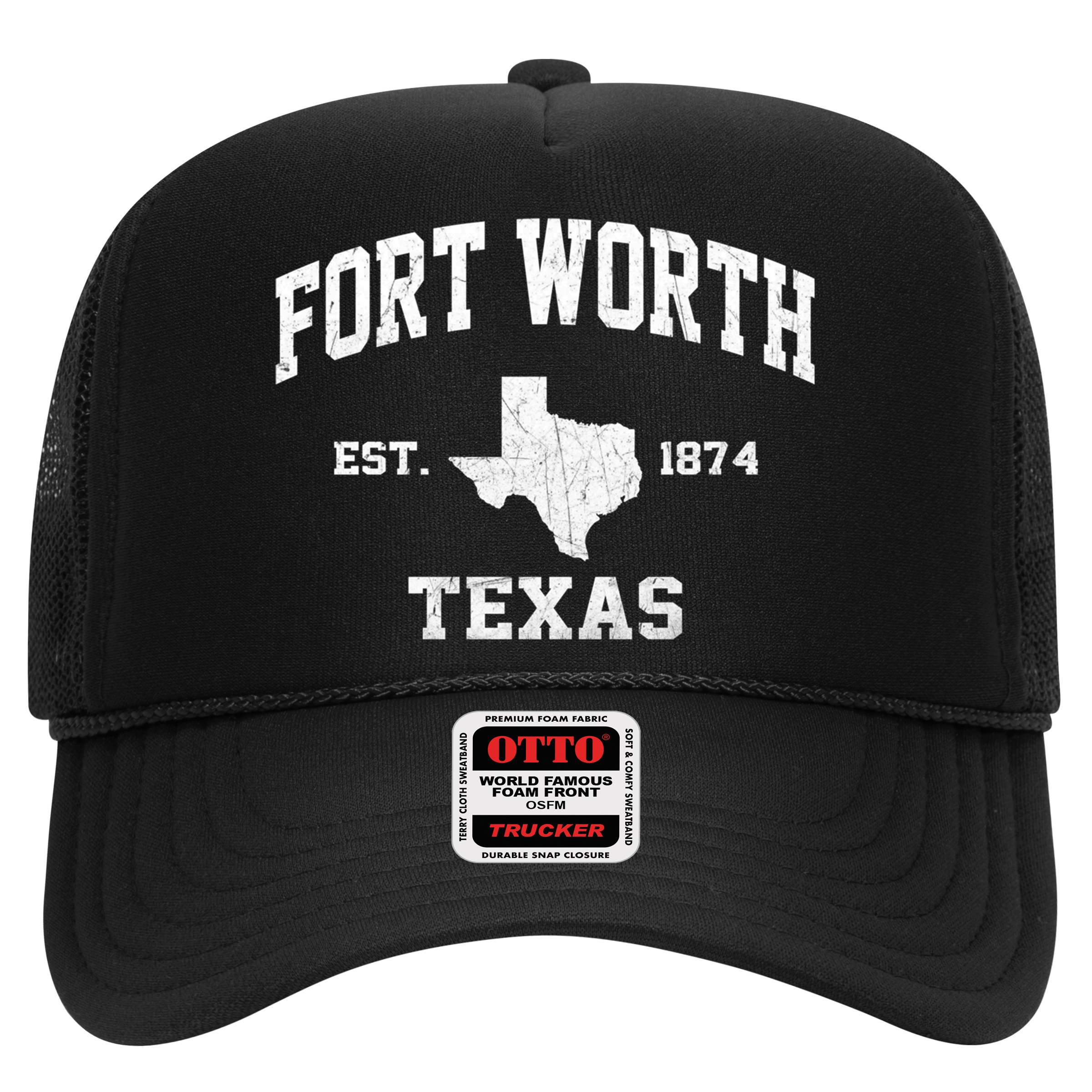 Fort Worth Texas Tx Vintage State Athletic Style Gift Hat
