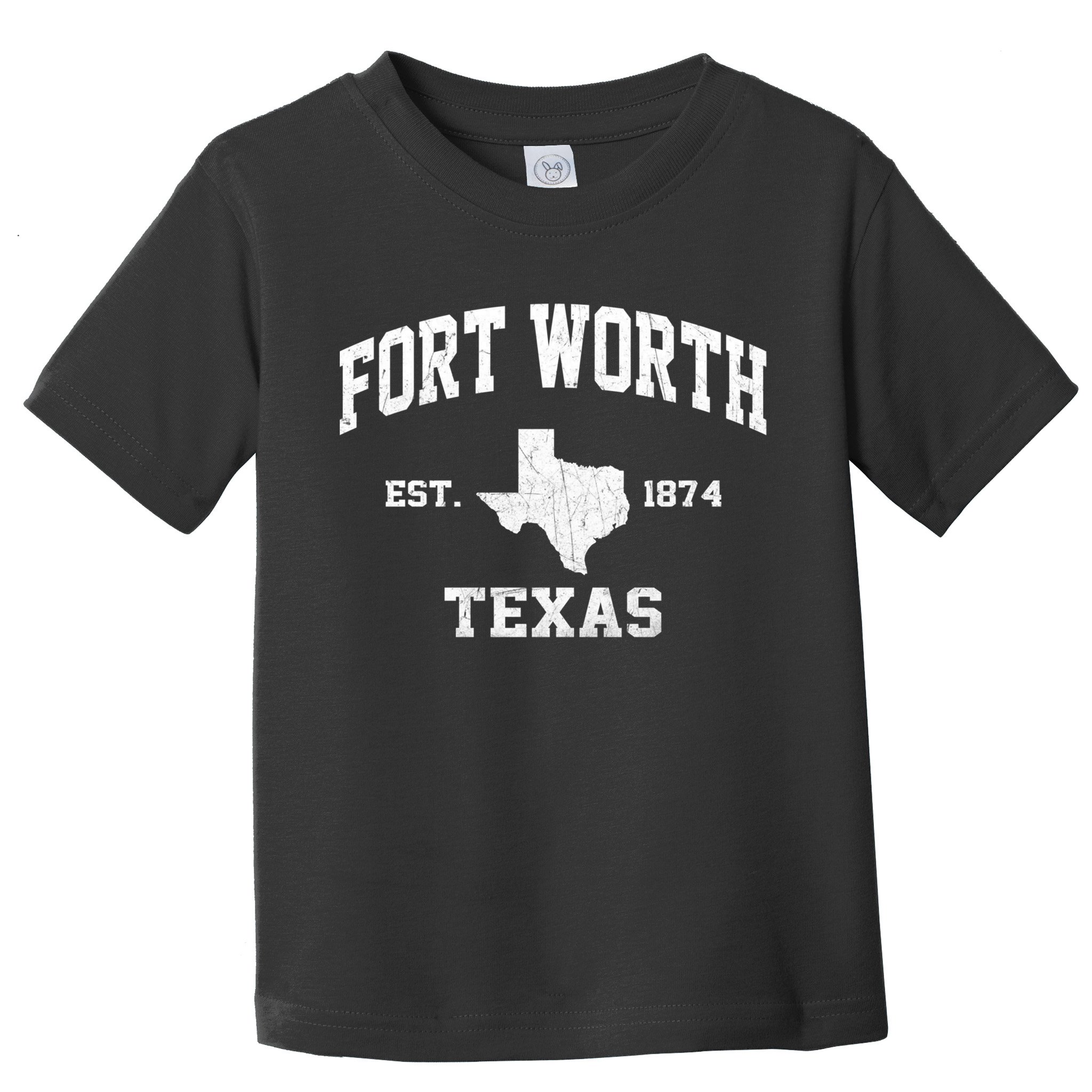 Fort Worth Texas Tx Vintage State Athletic Style Gift Toddler T-Shirt