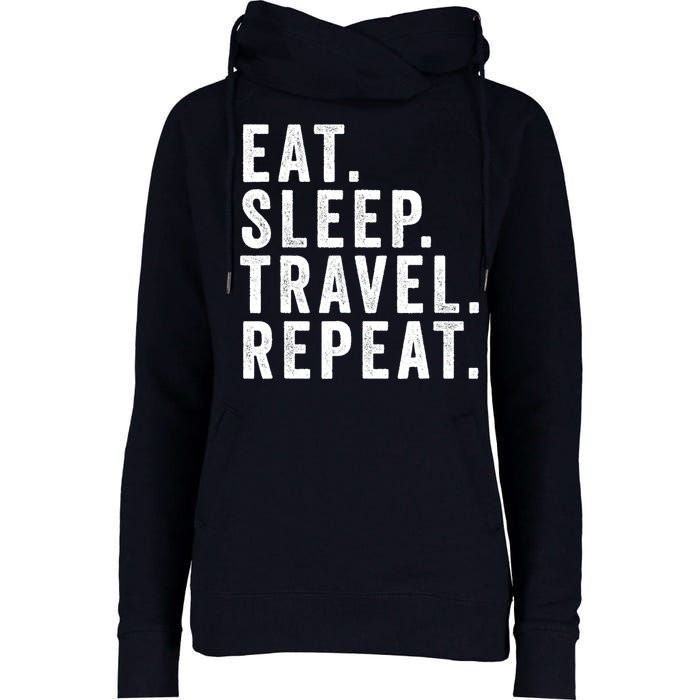 Funny World Traveler Agent Travel Adventure Traveling Gift Womens Funnel Neck Pullover Hood