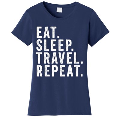 Funny World Traveler Agent Travel Adventure Traveling Gift Women's T-Shirt