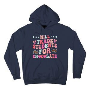 Funny Will Trade Students For Chocolate Teacher Tall Hoodie