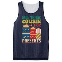 Funny Will Trade Cousin For Christmas Present Mesh Reversible Basketball Jersey Tank