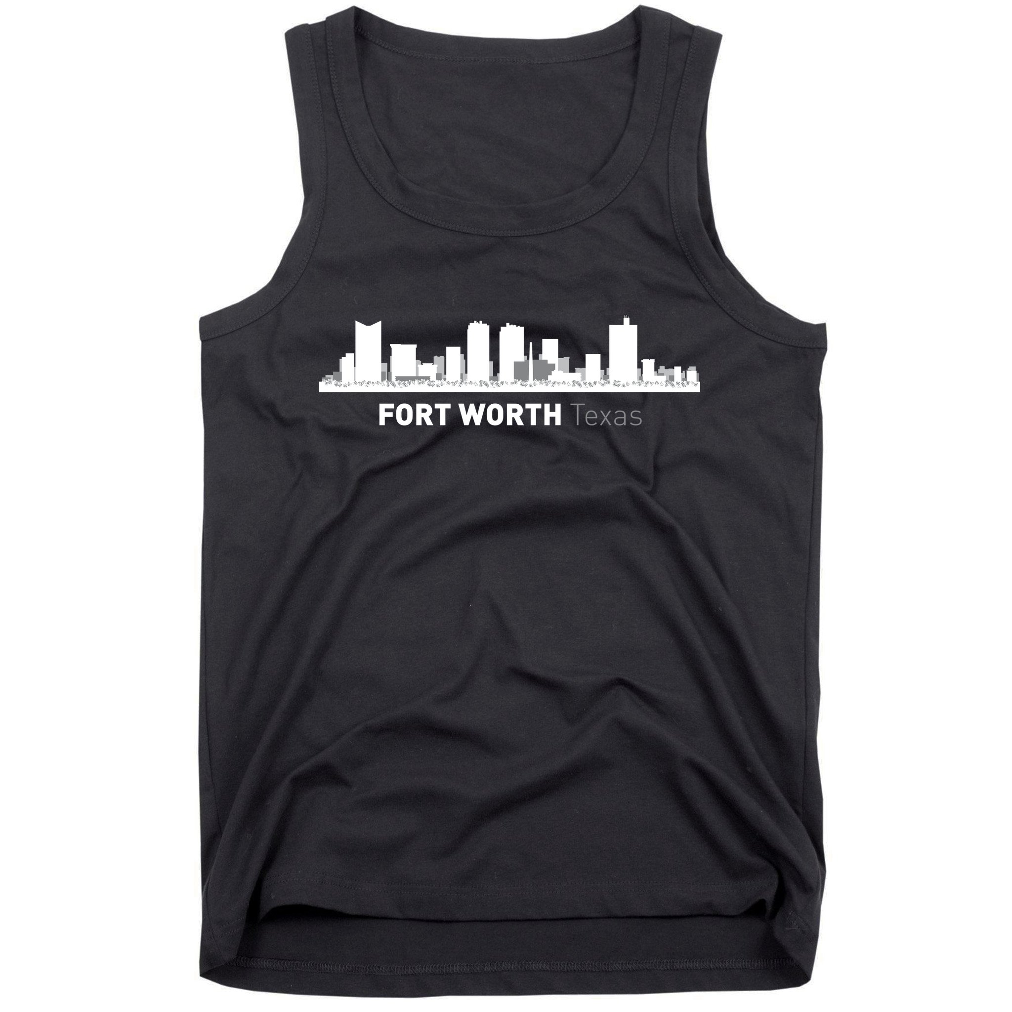 Fort Worth Texas Skyline Tank Top