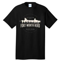 Fort Worth Texas Stockyards And Rodeo Cowboy Tall T-Shirt