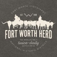 Fort Worth Texas Stockyards And Rodeo Cowboy Cotton Canvas Backpack