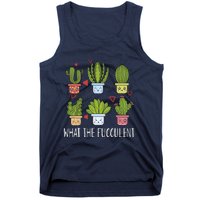 Funny What The Fucculent Gardening Succulent Lovers Tank Top