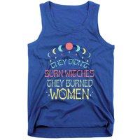 Feminist Witch They Didnt Burn Witches They Burned Cute Gift Tank Top