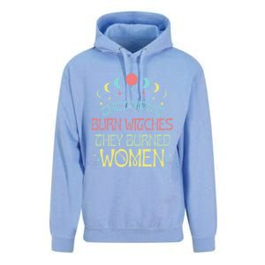 Feminist Witch They Didnt Burn Witches They Burned Cute Gift Unisex Surf Hoodie