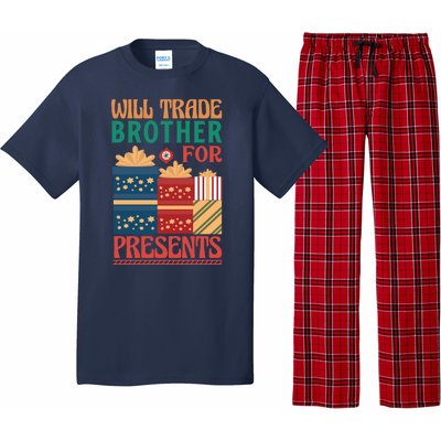 Funny Will Trade Brother For Christmas Presents Pajama Set