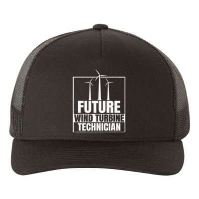 Future Wind Turbine Technician Windmill Yupoong Adult 5-Panel Trucker Hat