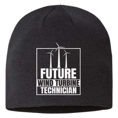 Future Wind Turbine Technician Windmill Sustainable Beanie