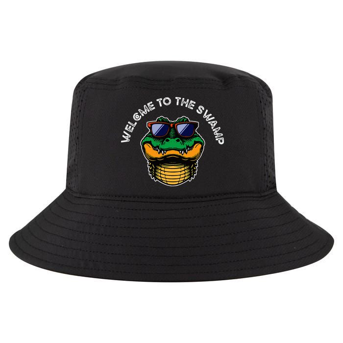 Florida Welcome To The Swamp Cool Comfort Performance Bucket Hat
