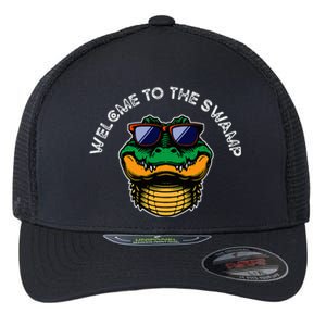 Florida Welcome To The Swamp Flexfit Unipanel Trucker Cap