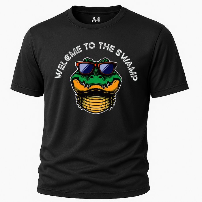 Florida Welcome To The Swamp Cooling Performance Crew T-Shirt