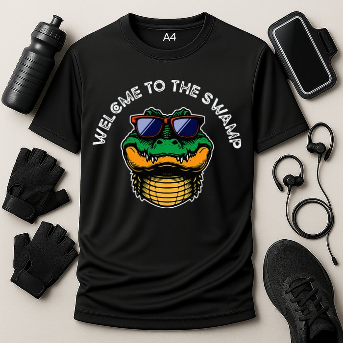 Florida Welcome To The Swamp Cooling Performance Crew T-Shirt