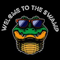 Florida Welcome To The Swamp Cooling Performance Crew T-Shirt