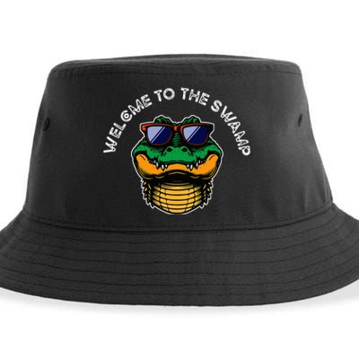 Florida Welcome To The Swamp Sustainable Bucket Hat