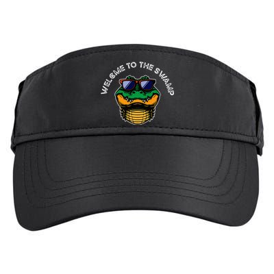 Florida Welcome To The Swamp Adult Drive Performance Visor