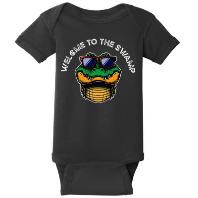 Florida Welcome To The Swamp Baby Bodysuit