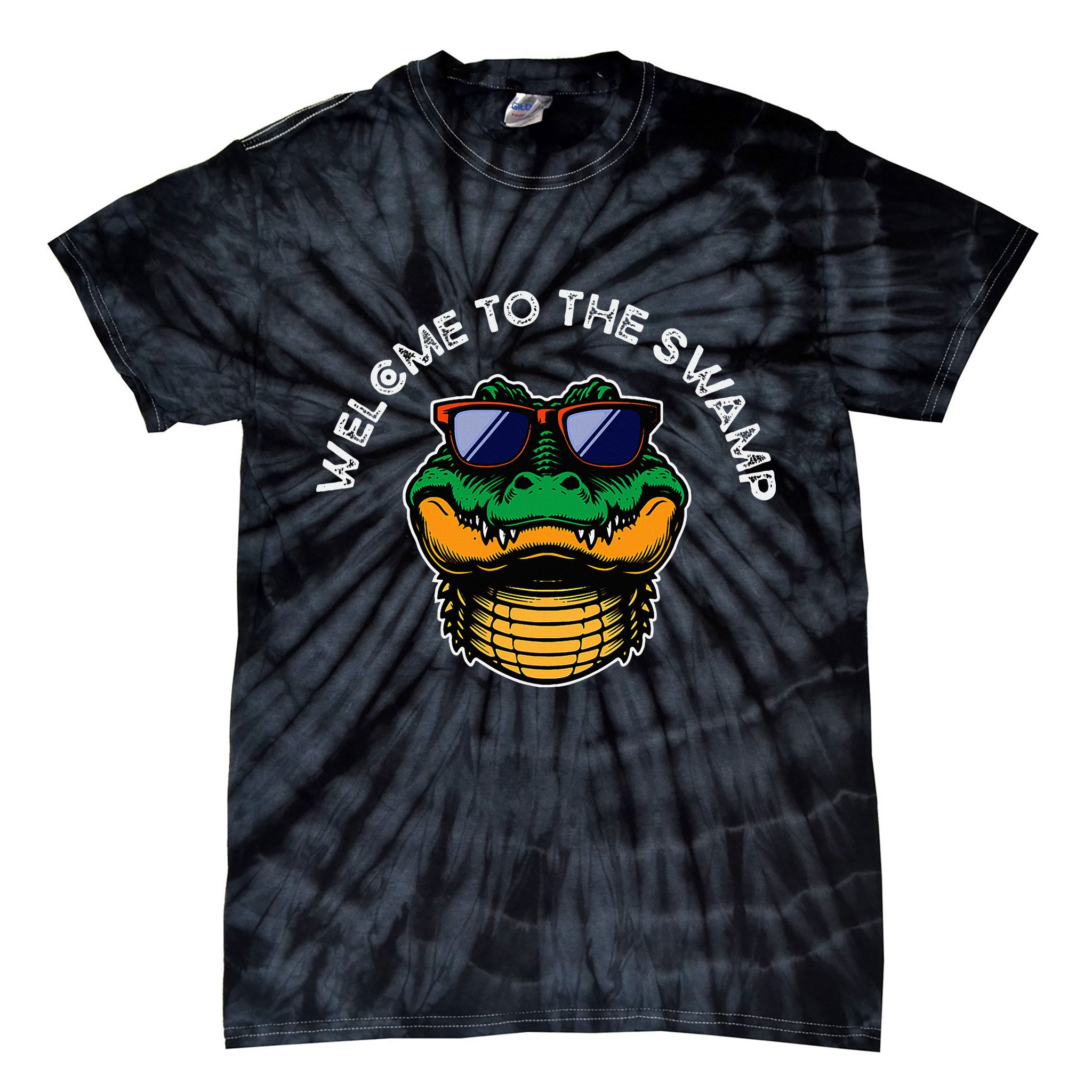 Florida Welcome To The Swamp Tie-Dye T-Shirt