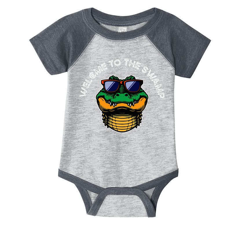 Florida Welcome To The Swamp Infant Baby Jersey Bodysuit