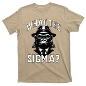 Funy What The Sigma Ironic Meme Brainrot T-Shirt