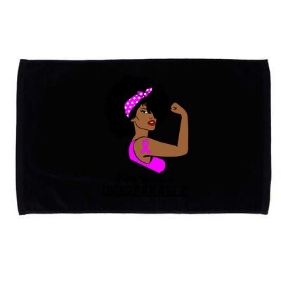 Fibro Warrior Unbreakable Strong Fibromyalgia Gift Microfiber Hand Towel