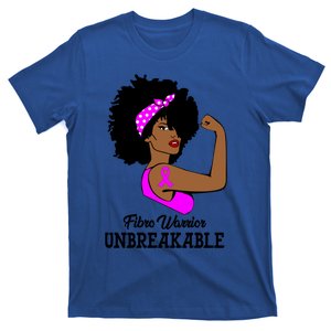 Fibro Warrior Unbreakable Strong Fibromyalgia Gift T-Shirt