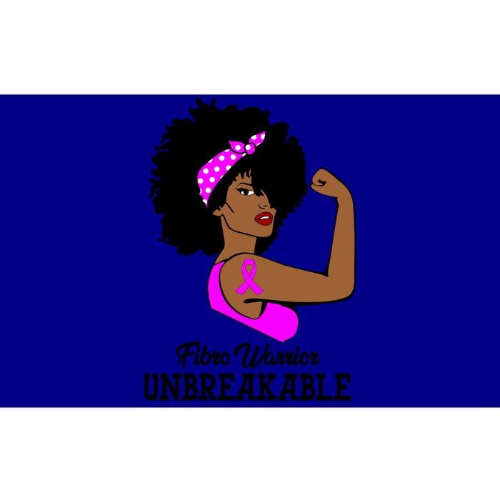 Fibro Warrior Unbreakable Strong Fibromyalgia Gift Bumper Sticker