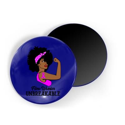 Fibro Warrior Unbreakable Strong Fibromyalgia Gift Magnet