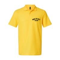 Funny Woke Up Sexy Again Softstyle Adult Sport Polo