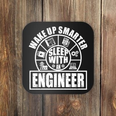 Funny Wake Up Smarter Sleep With A Engineer Coaster