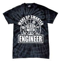 Funny Wake Up Smarter Sleep With A Engineer Tie-Dye T-Shirt