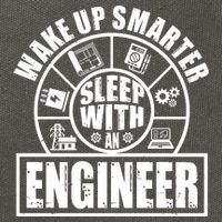 Funny Wake Up Smarter Sleep With A Engineer Cotton Canvas Backpack