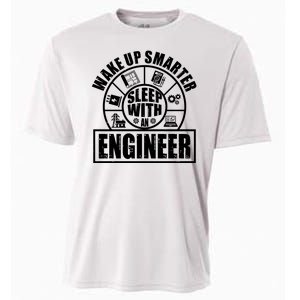 Funny Wake Up Smarter Sleep With A Engineer Cooling Performance Crew T-Shirt