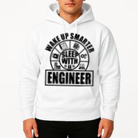 Funny Wake Up Smarter Sleep With A Engineer Hoodie