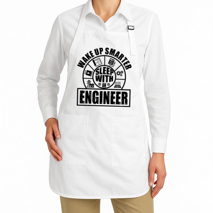Funny Wake Up Smarter Sleep With A Engineer Apron