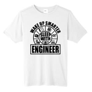 Funny Wake Up Smarter Sleep With A Engineer Tall Fusion ChromaSoft Performance T-Shirt