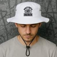 Funny Wake Up Smarter Sleep With A Engineer Bucket Hat