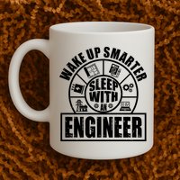 Funny Wake Up Smarter Sleep With A Engineer Mug