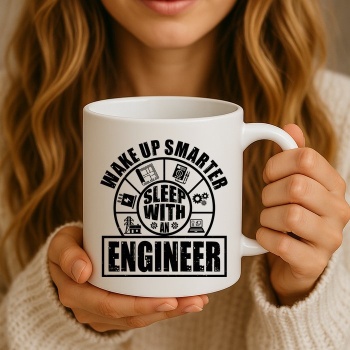 Funny Wake Up Smarter Sleep With A Engineer Mug