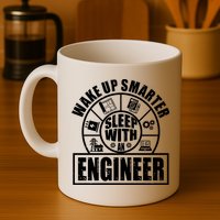 Funny Wake Up Smarter Sleep With A Engineer Mug