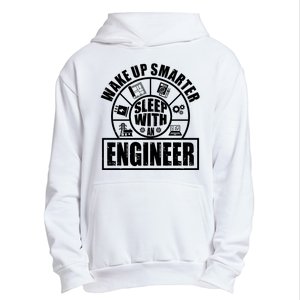 Funny Wake Up Smarter Sleep With A Engineer Urban Pullover Hoodie