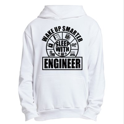 Funny Wake Up Smarter Sleep With A Engineer Urban Pullover Hoodie