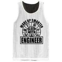 Funny Wake Up Smarter Sleep With A Engineer Mesh Reversible Basketball Jersey Tank