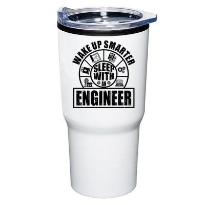Funny Wake Up Smarter Sleep With A Engineer Tumbler