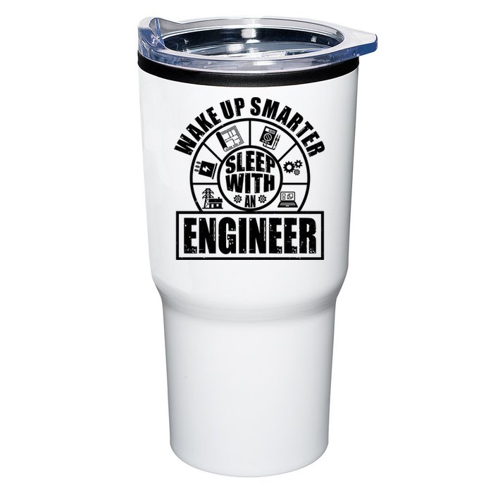 Funny Wake Up Smarter Sleep With A Engineer Tumbler